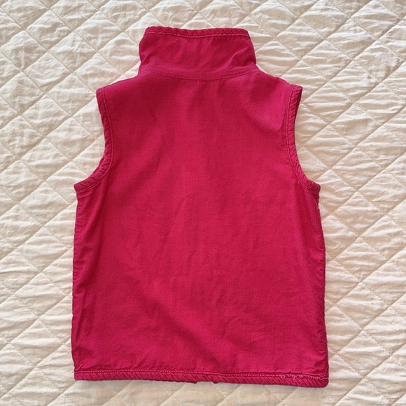 THE BAILEY BOYS Reversible Pink White Vest Girls Size 5 - Picture 4 of 6